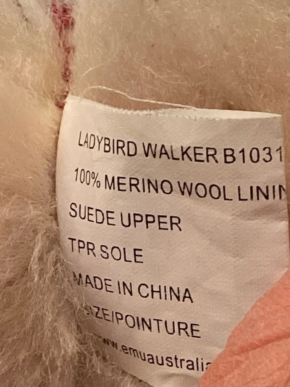 Emu Australia Suede Lady Bird Walker